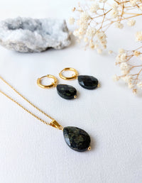 Sieradenset Noor - Kambaba Jasper