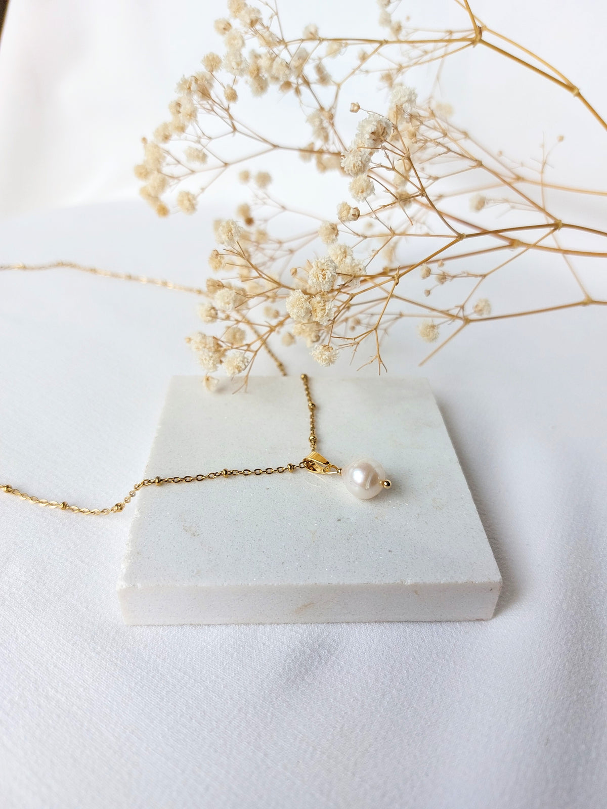 Ketting met zoetwaterparel