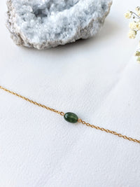 Armband Nova - Groene Rutielkwarts