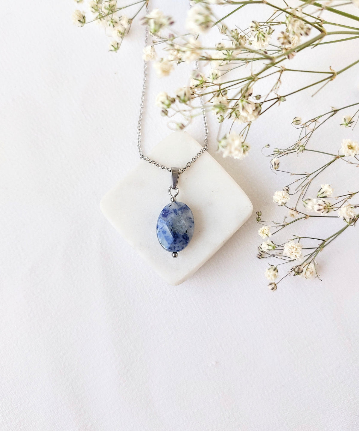 Ketting Tess - diverse edelstenen