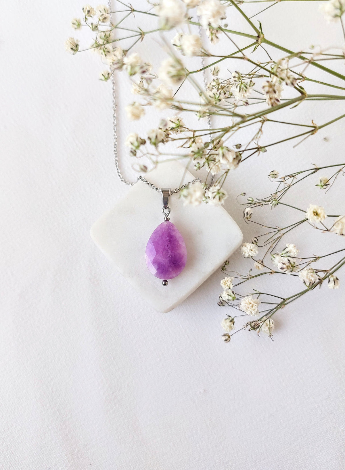 Ketting Tess - diverse edelstenen