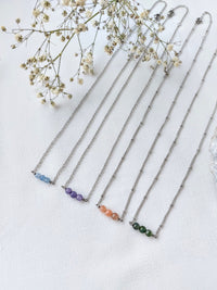 Ketting Nova - diverse edelstenen