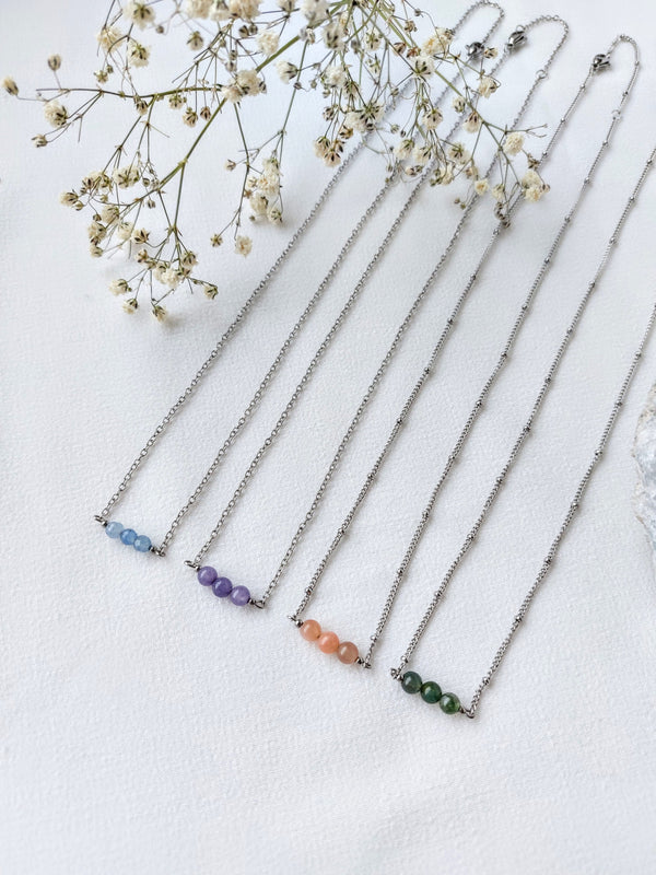 Ketting Nova - diverse edelstenen