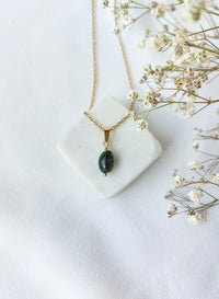 Ketting Nova - Unieke Groene Rutielkwarts