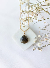 Ketting Elin - diverse edelstenen