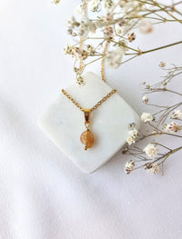 Ketting Nova - Unieke Gouden Rutielkwarts
