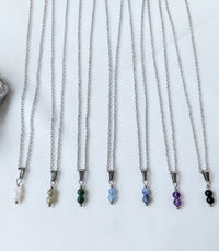 Ketting Lily - diverse edelstenen