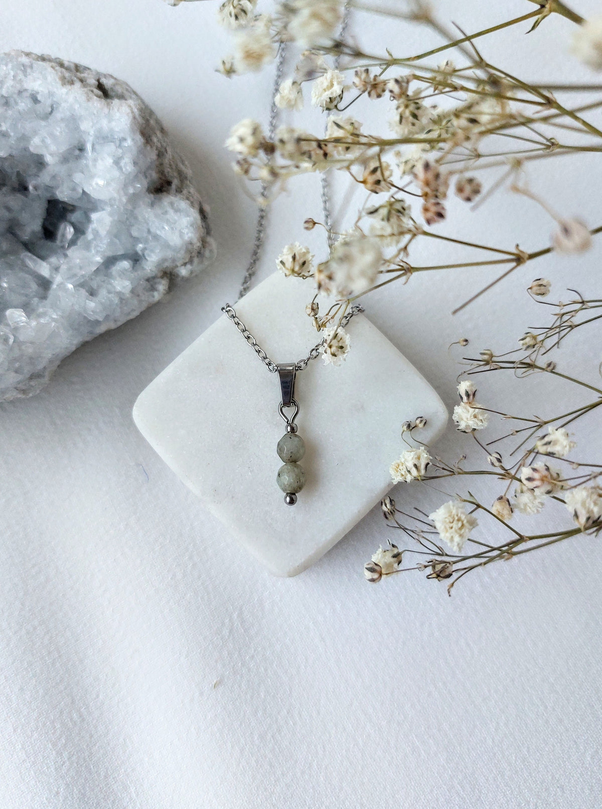 Ketting Lily - diverse edelstenen
