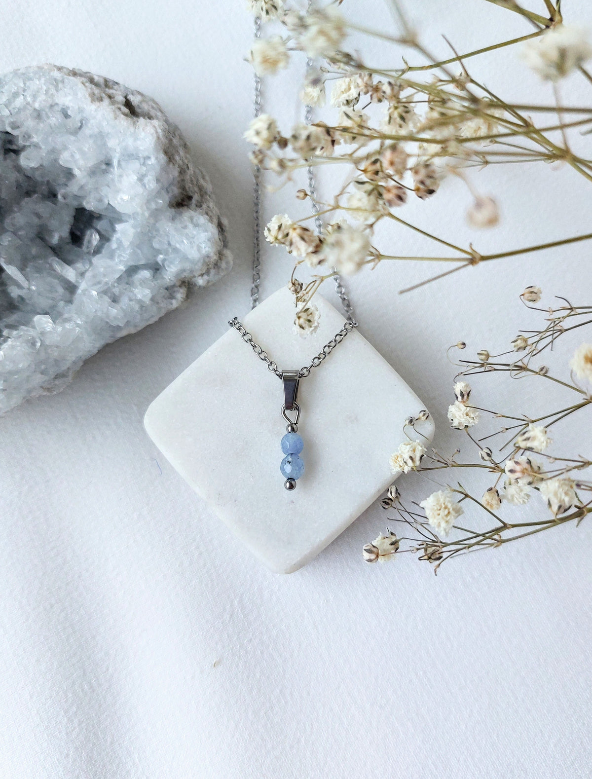 Ketting Lily - diverse edelstenen