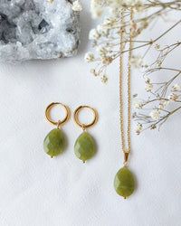 Ketting Noor - Groene Jade