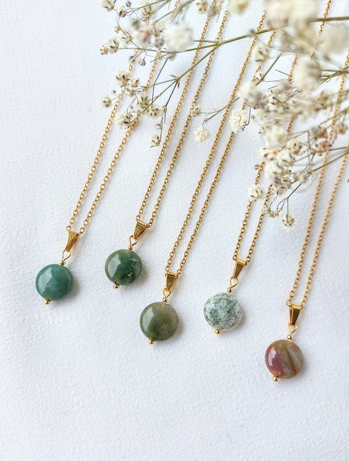 Ketting Eva - Unieke India Agaat