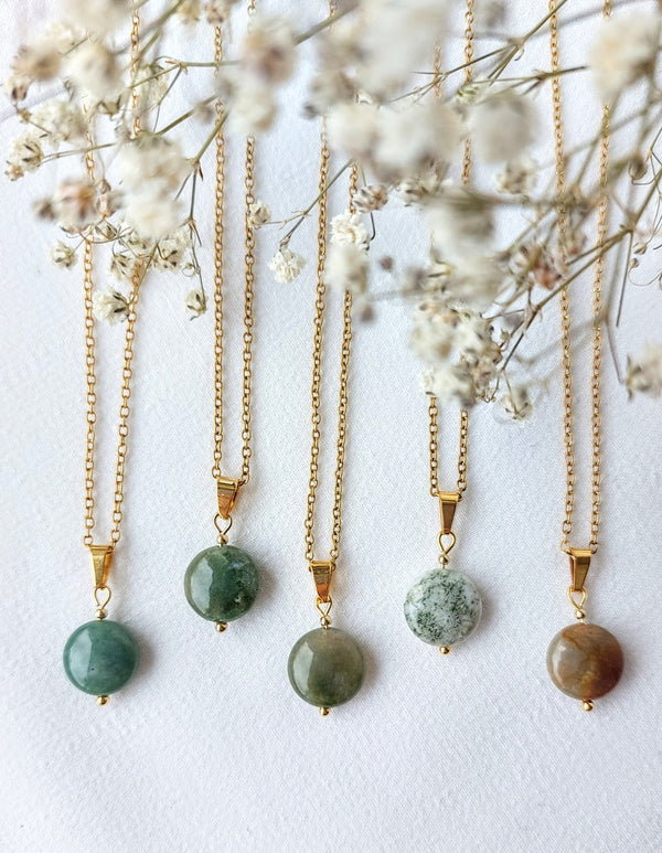 Ketting Eva - Unieke India Agaat