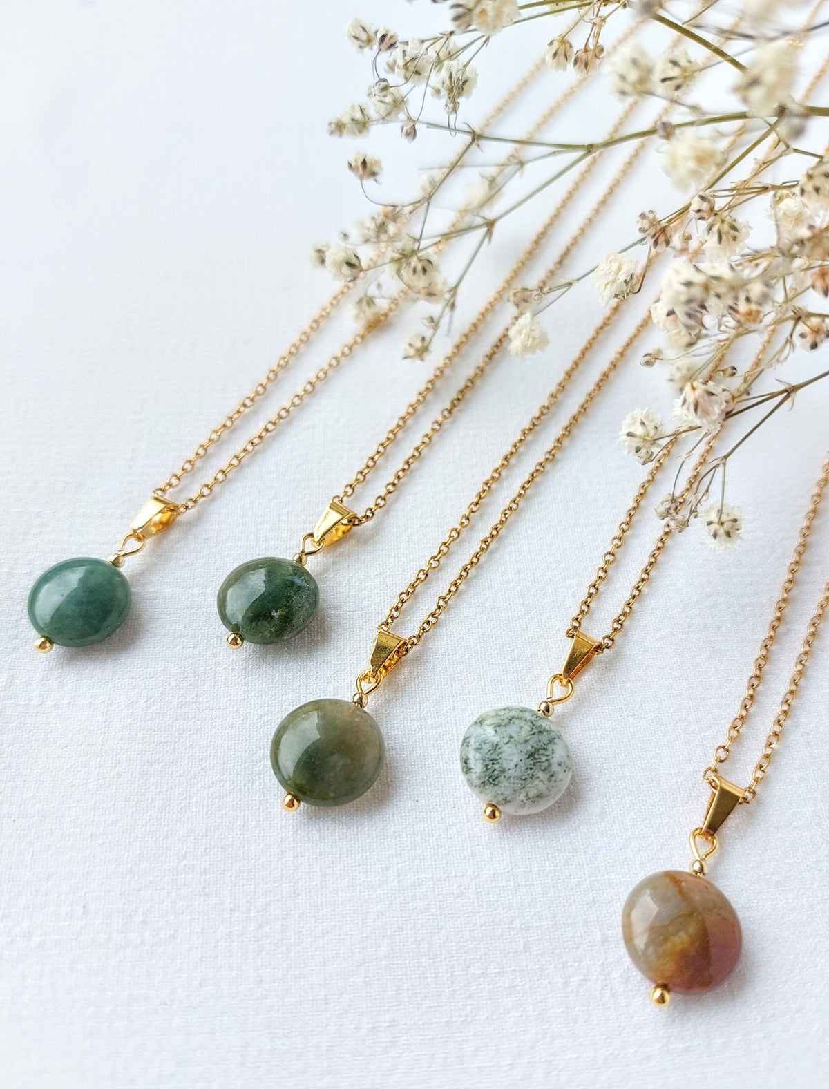 Ketting Eva - Unieke India Agaat