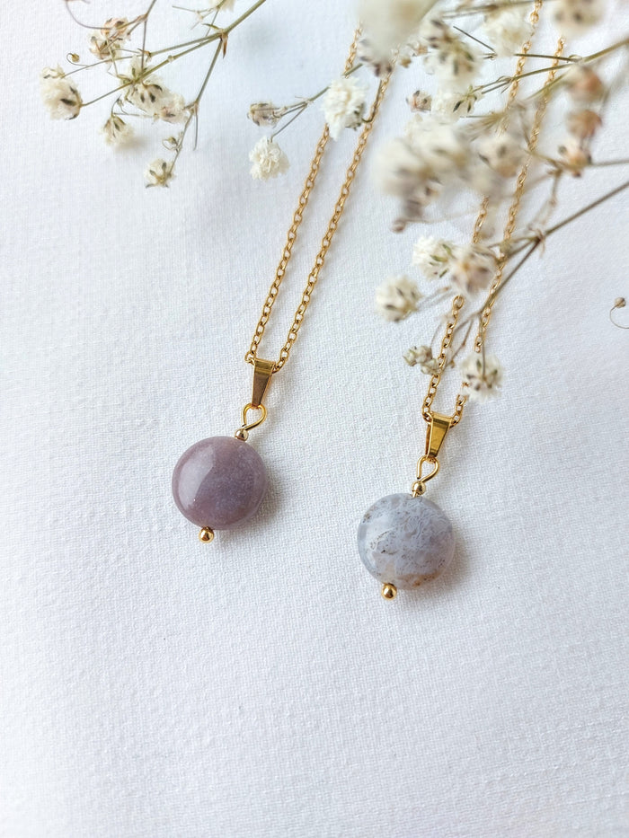 Ketting Eva - Unieke India Agaat