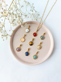 Ketting Elena - diverse edelstenen