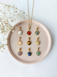 Ketting Elena - diverse edelstenen