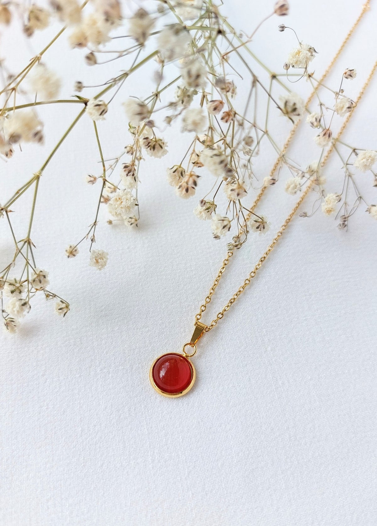 Ketting Elena - diverse edelstenen