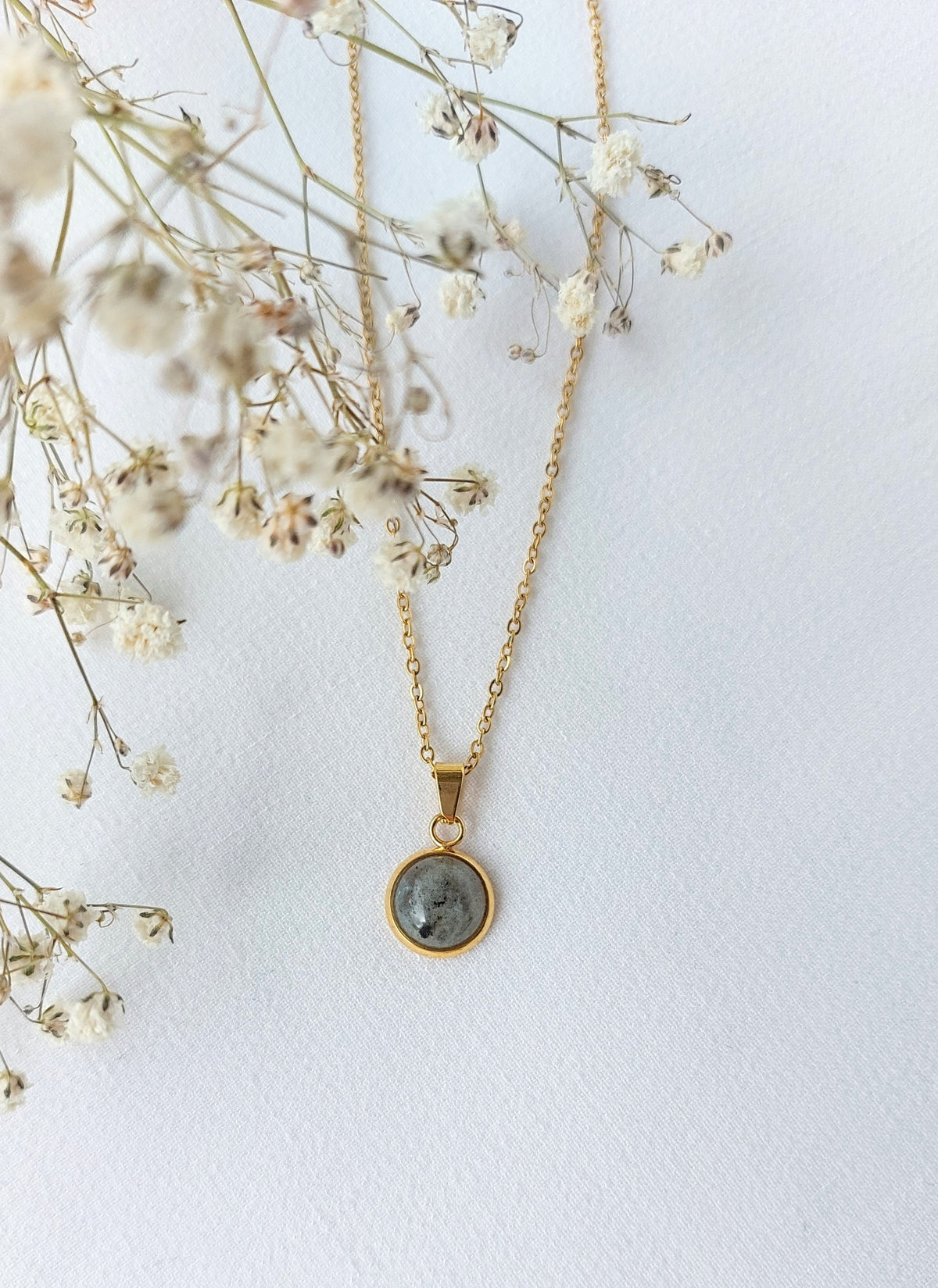 Ketting Elena - diverse edelstenen