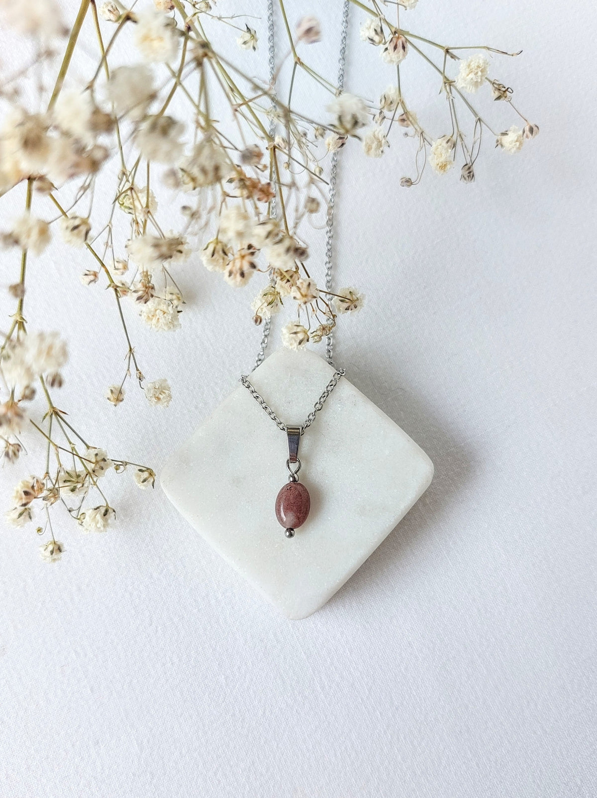 Ketting Floor - diverse edelstenen