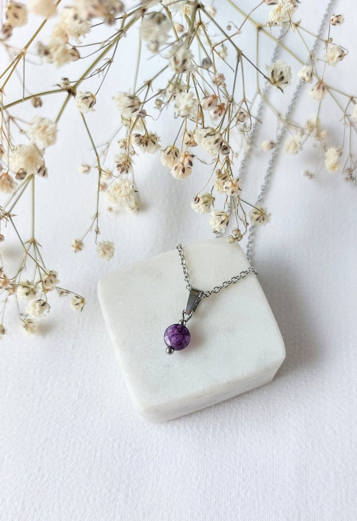 Ketting Nina - diverse edelstenen