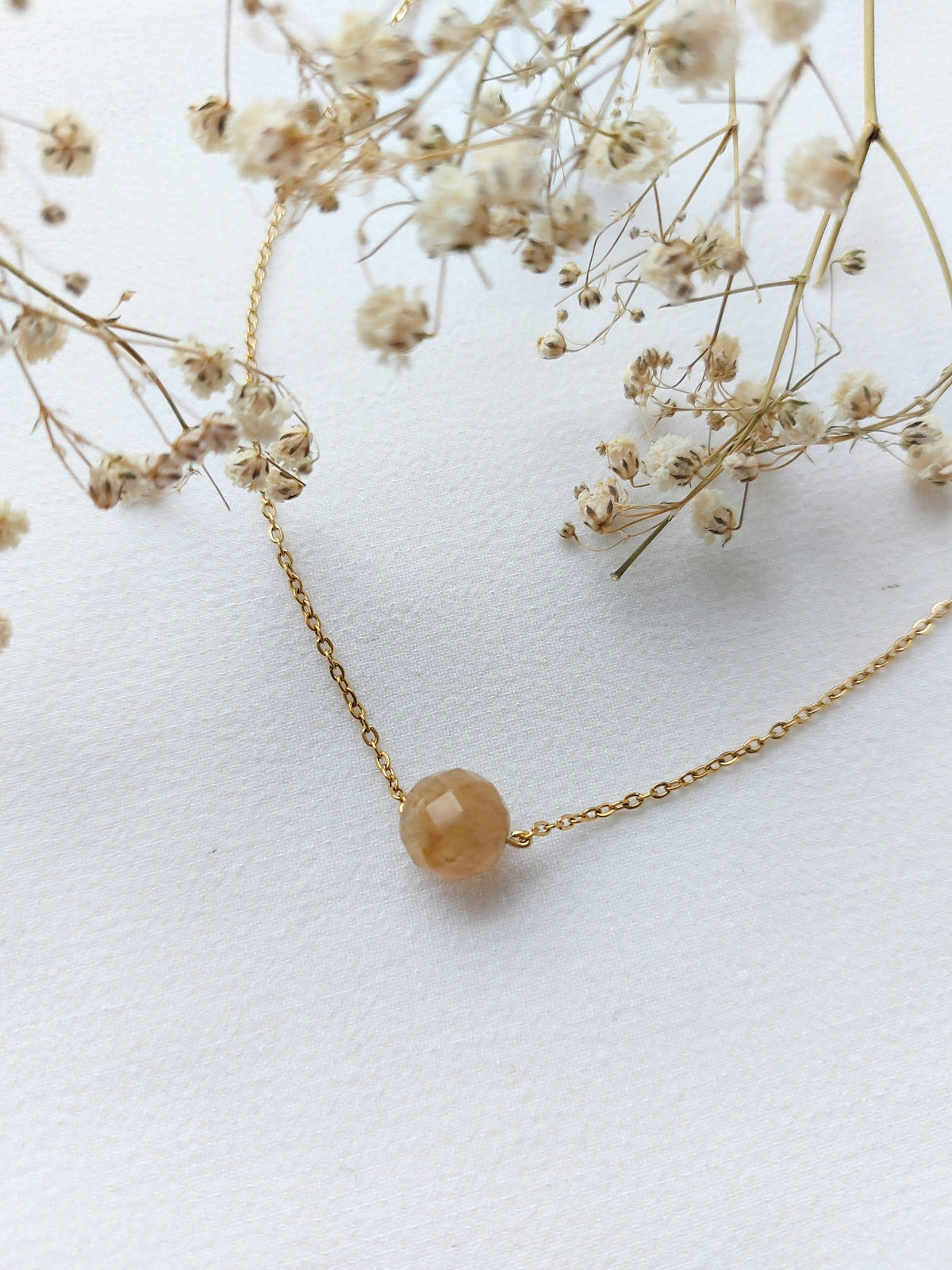 Ketting Nora - Kwarts
