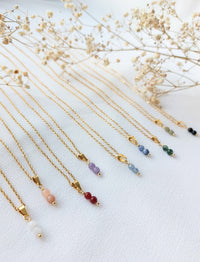 Ketting Lily - diverse edelstenen