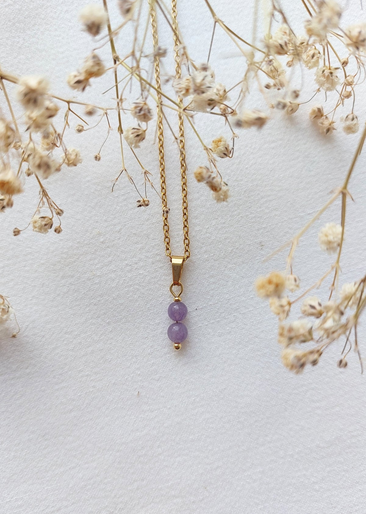 Ketting Lily - diverse edelstenen