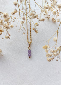 Ketting Lily - diverse edelstenen