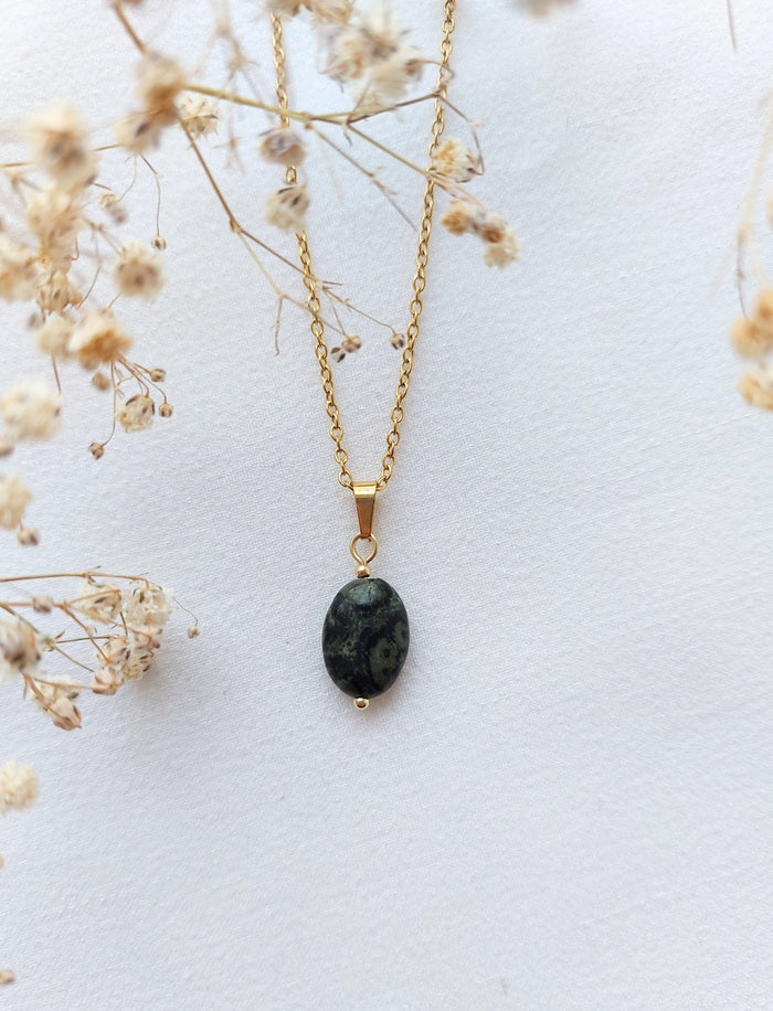 Ketting Esma - Kambaba Jasper