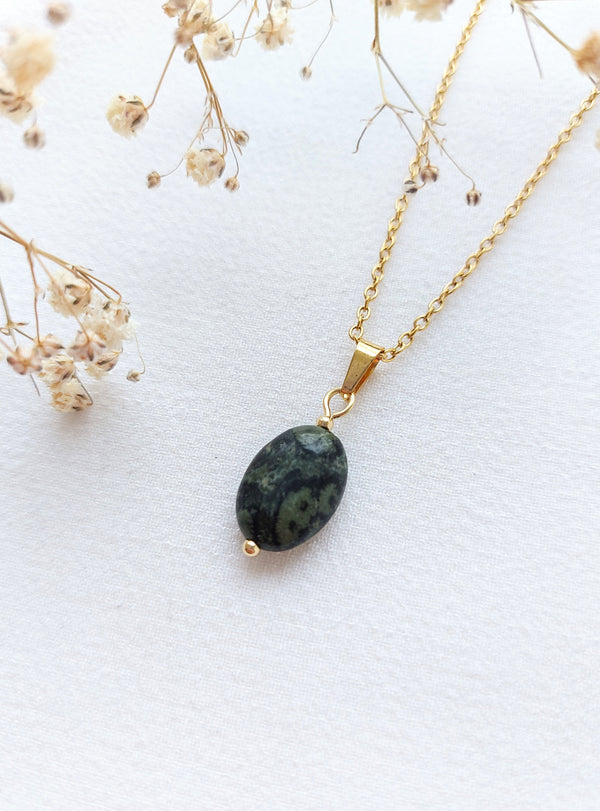 Ketting Esma - Kambaba Jasper