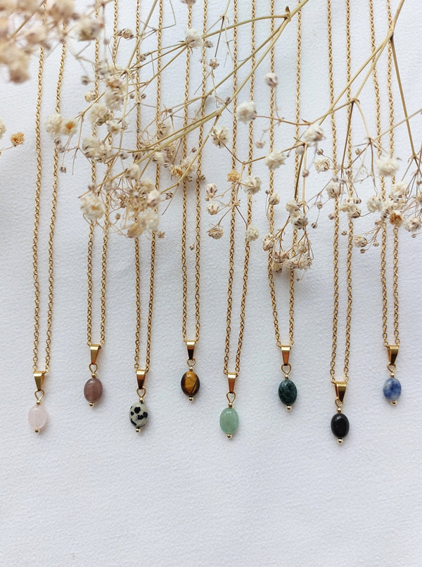 Ketting Floor - diverse edelstenen
