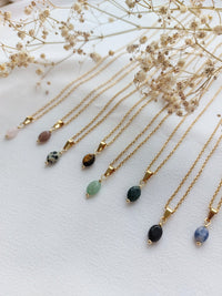 Ketting Floor - diverse edelstenen