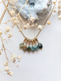 Ketting Flore - Unieke India Agaat