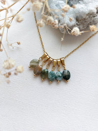 Ketting Flore - Unieke India Agaat