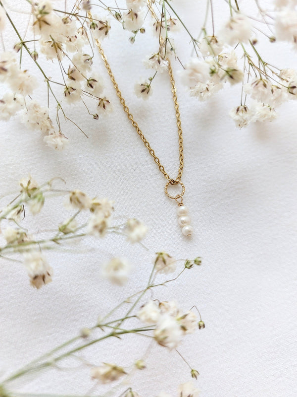 Ketting Belle - Zoetwaterparel