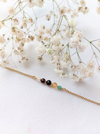 Armband Mila - Geboortesteen sieraad