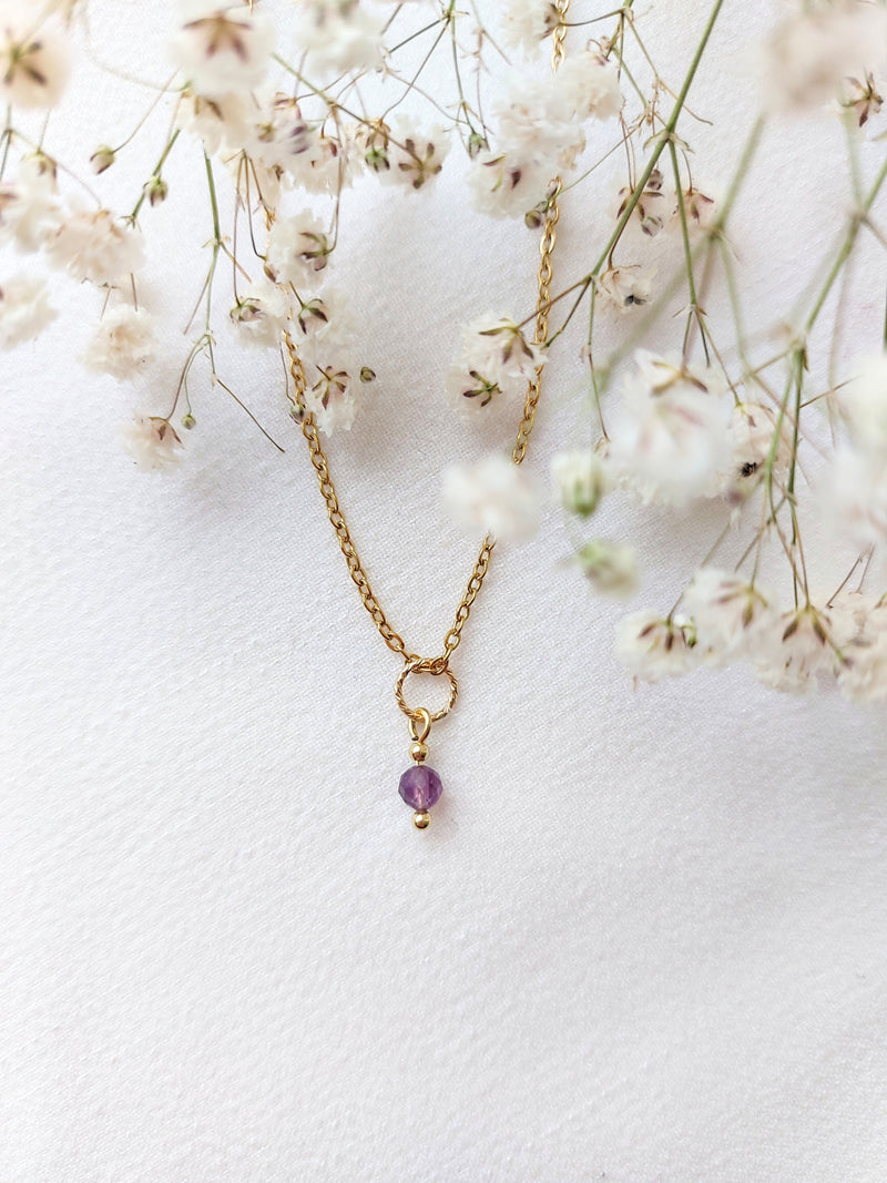 Ketting Mila - Geboortesteen sieraad
