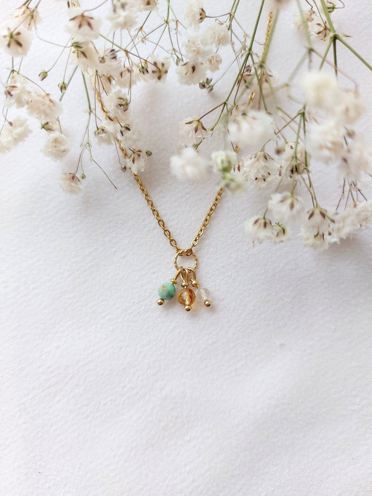 Ketting Mila - Geboortesteen sieraad