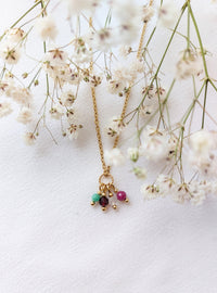 Ketting Mila - Geboortesteen sieraad