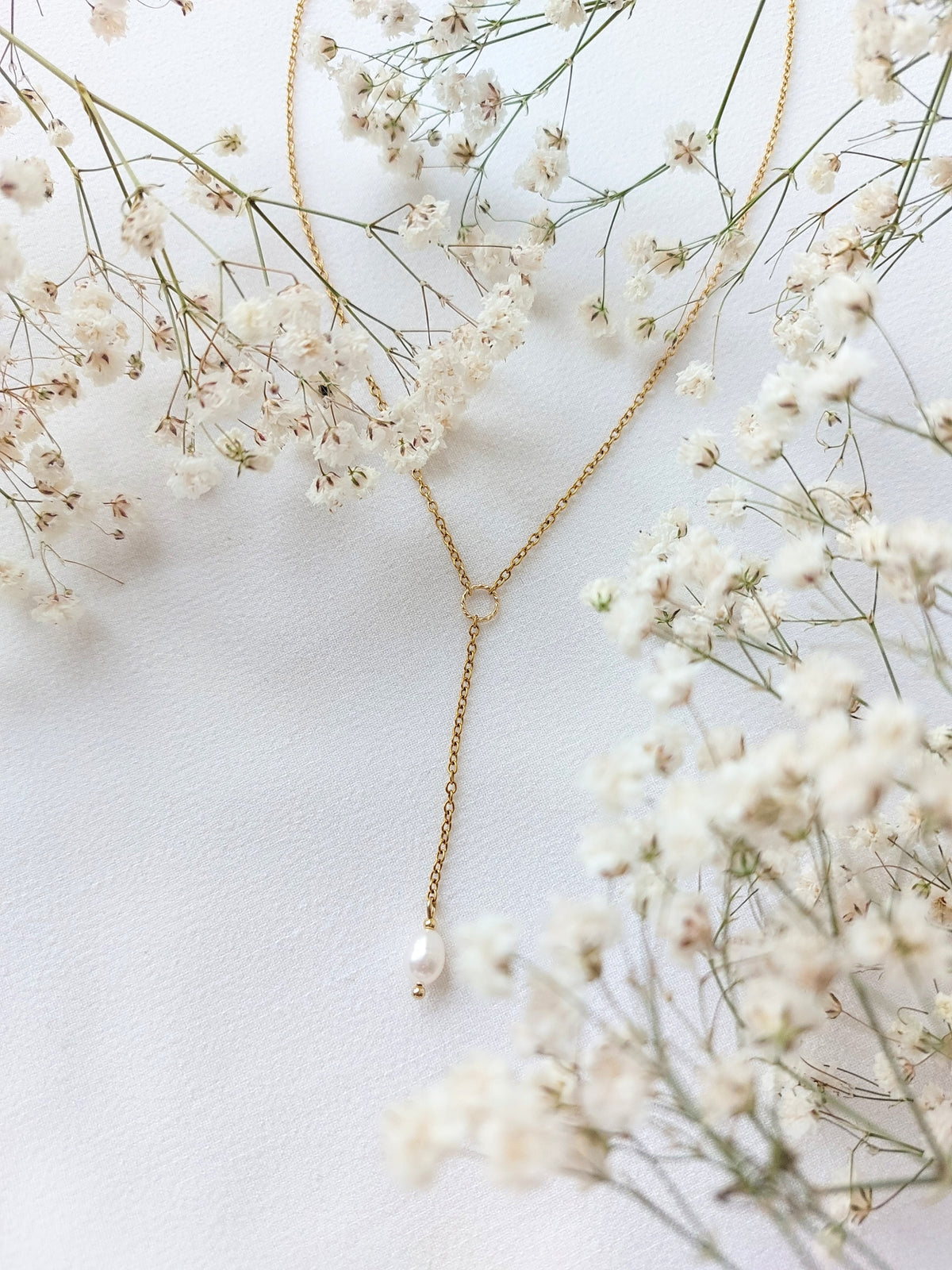 Ketting Ella - Zoetwaterparel
