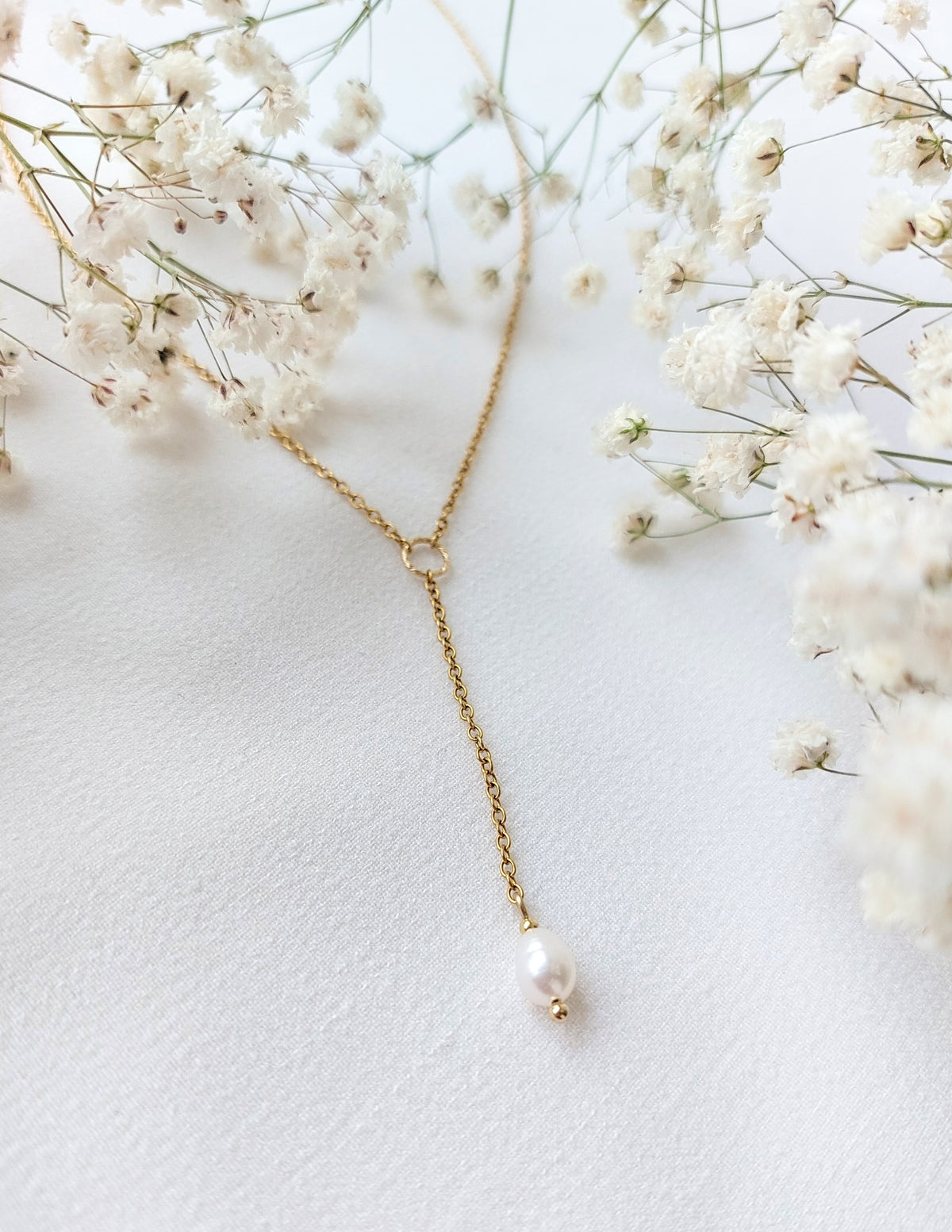 Ketting Ella - Zoetwaterparel