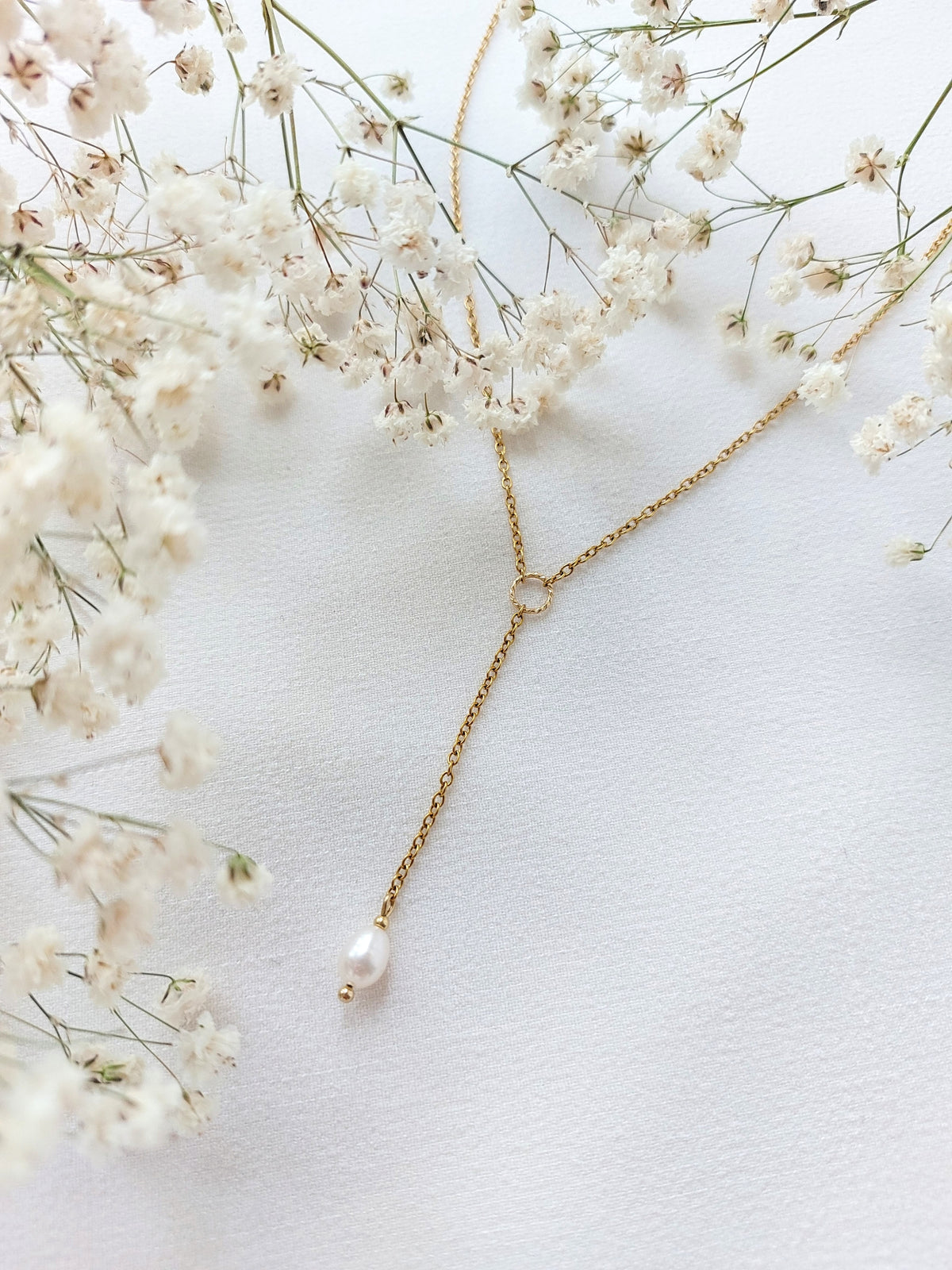 Ketting Ella - Zoetwaterparel