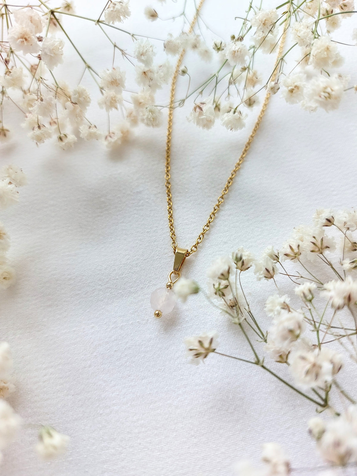 Ketting Juna - Rozenkwarts