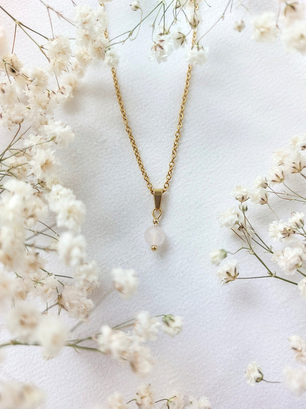 Ketting Juna - Rozenkwarts