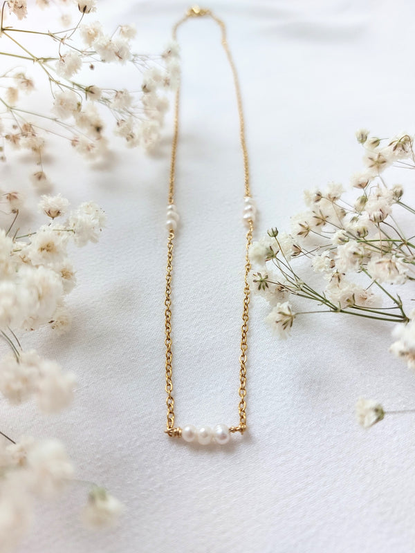 Ketting Belle - Zoetwaterparels