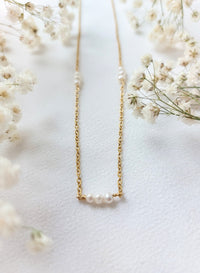 Ketting Belle - Zoetwaterparels
