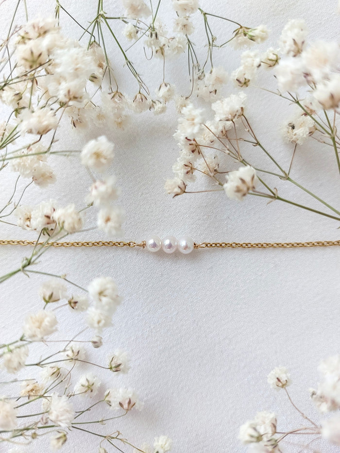 Armband Julie - Zoetwaterparel