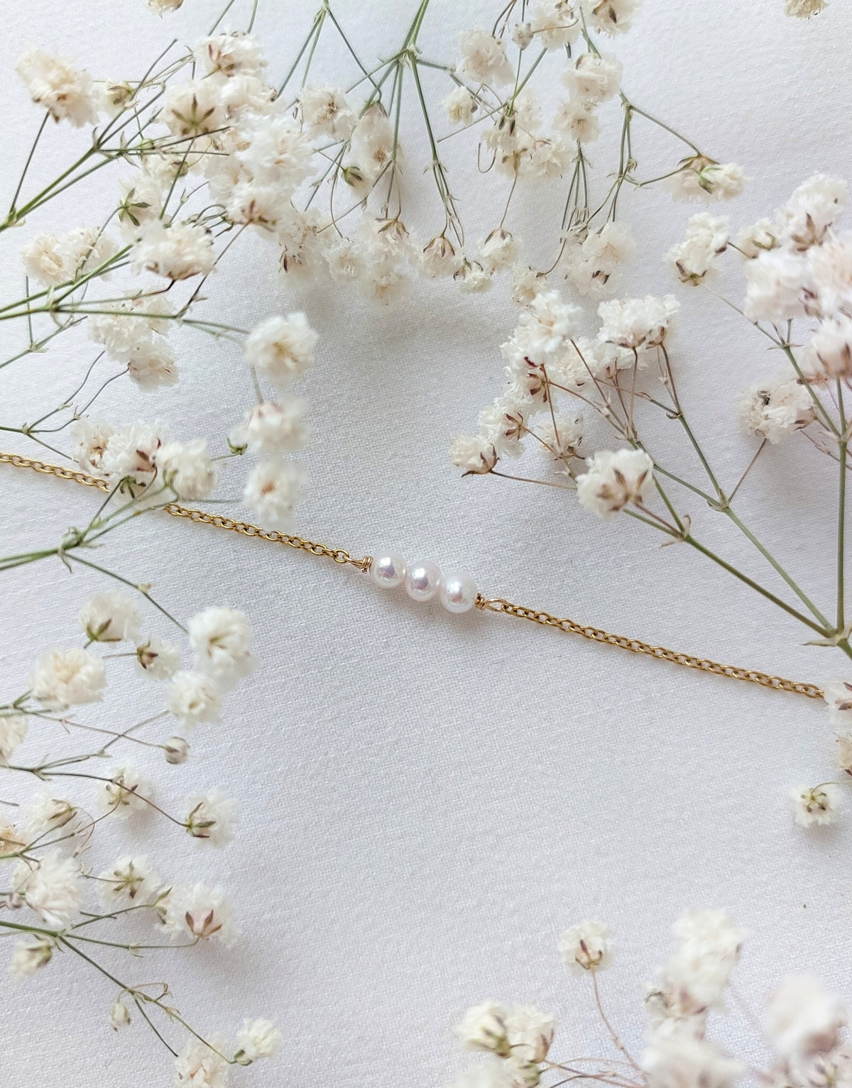 Armband Julie - Zoetwaterparel
