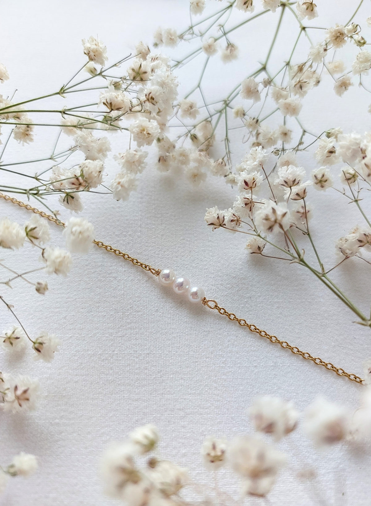 Armband Julie - Zoetwaterparel