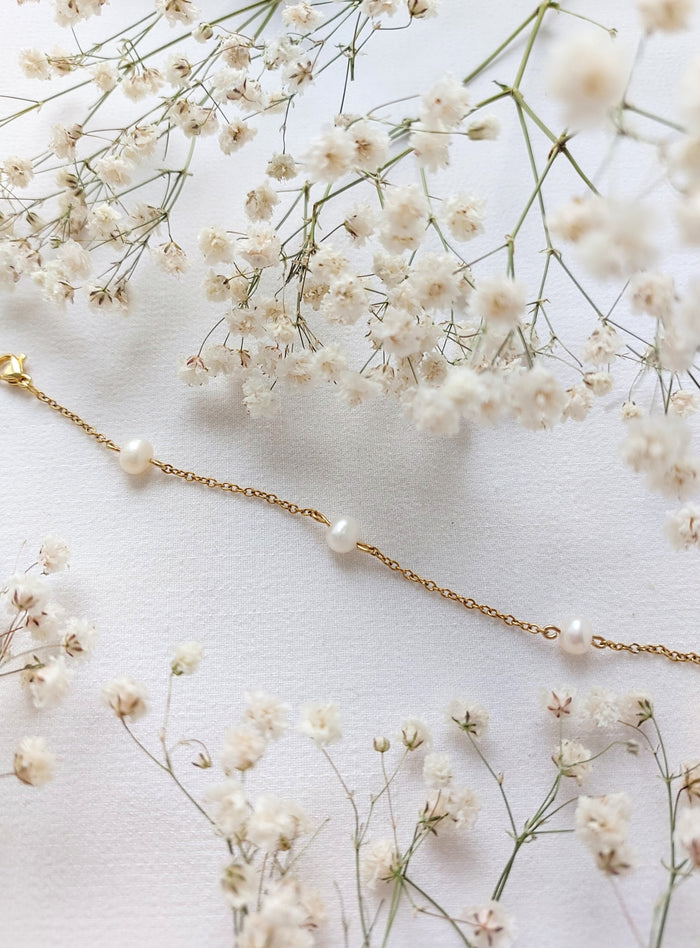Armband Saar - Zoetwaterparel